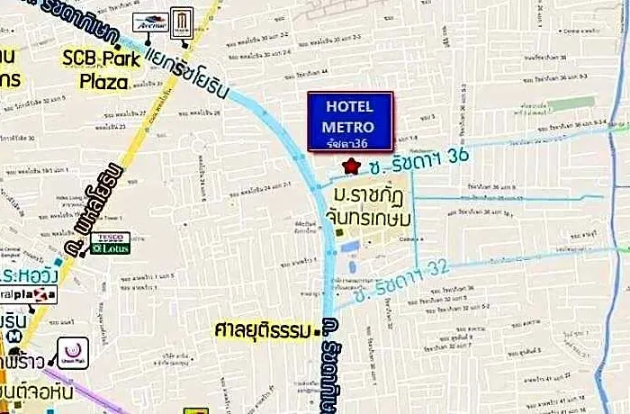 Metro Ratchada 36 Hotel